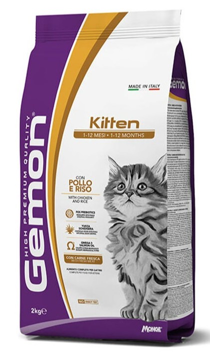 GEMON KITTEN POLLO RISO 1,5KG