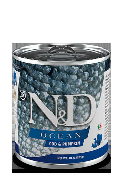 N&D DOG OCEAN COD&PUMP 285G