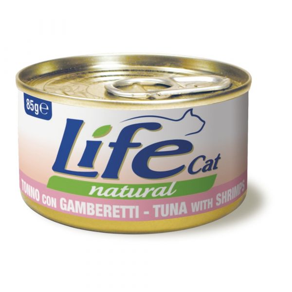 LIFE NATURAL TONNO CON GAMBERETTI 85 GR - Immagine 4