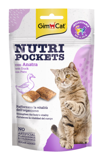 GIMCAT NUTRI POCKETS ANA 60G