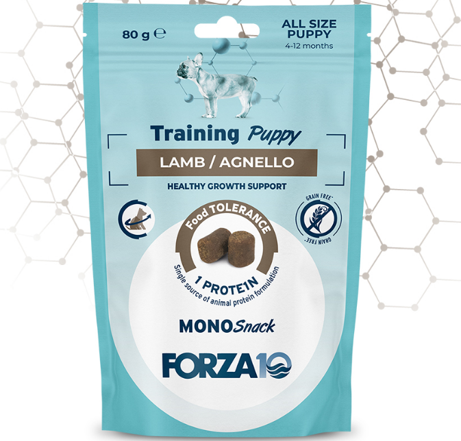 F10 PUPPY SNACK AGNELLO 80GR