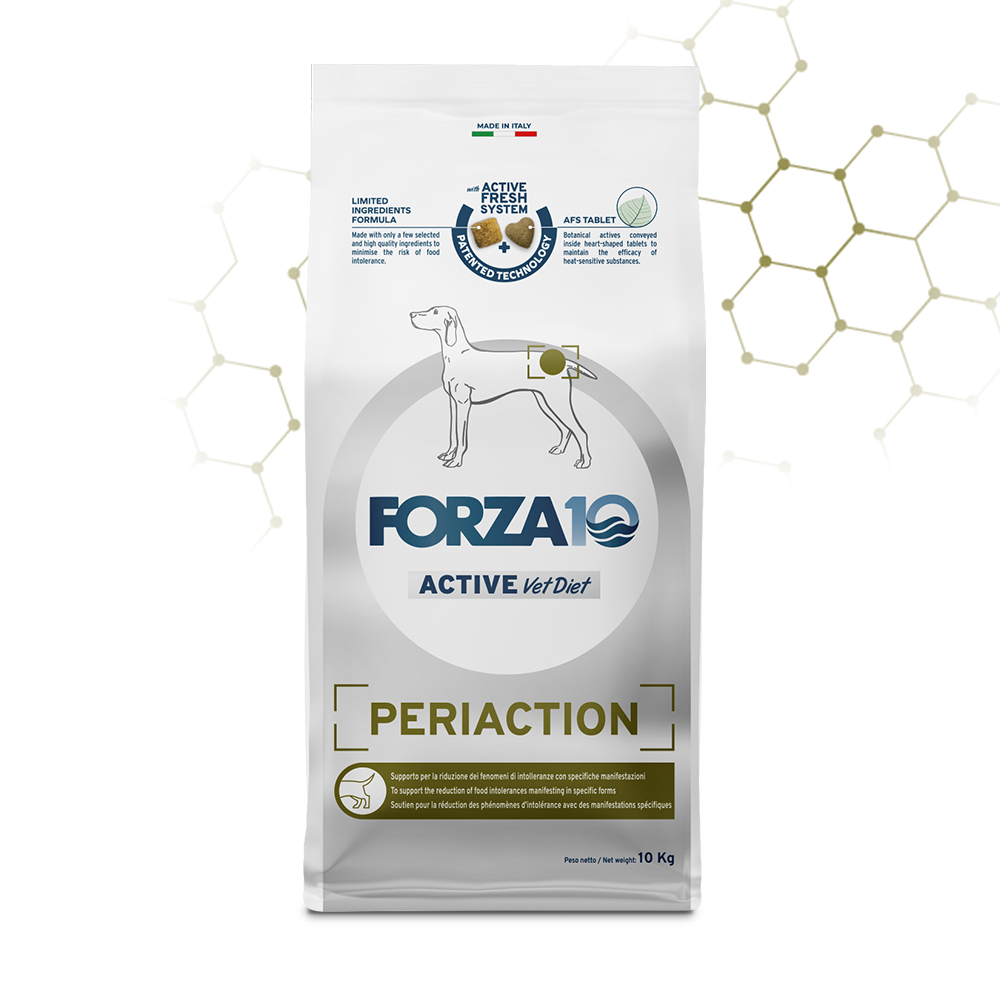 FORZA10 Forza 10 Periaction Active Vet Diet PEriaction al Pesce - Alimento dietetico completo per cani 10 kg - Immagine 5
