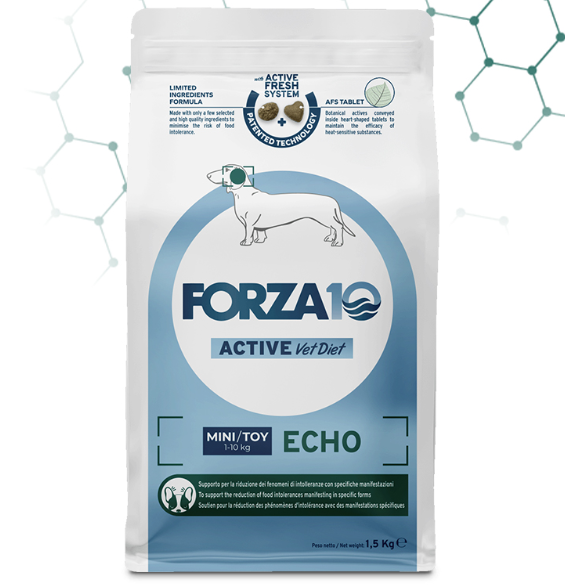 Forza10 Active Line Dog Rosa Forza10 Active Line Mini/Toy Echo Crocchette Cane - Set %: 3 X 1,5 Kg - Immagine 2