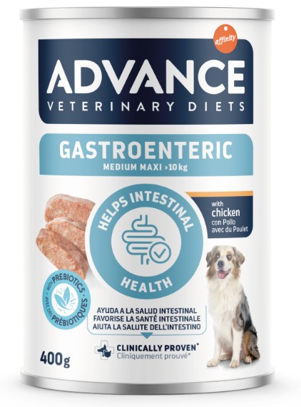 Advance Veterinary Diets Gastroenteric Medium/Maxi umido cane - Set %: 6 x 400 g - Immagine 2