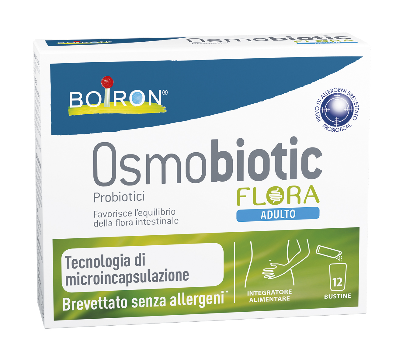 Boiron Osmobiotic Flora Adulto 12 Bustine - Integratore Per L'Equilibrio Della Flora Intestinale - Immagine 7