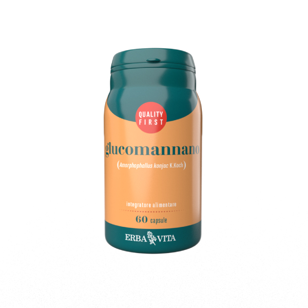 Glucomannano 60capsule 500mg erba - Immagine 3