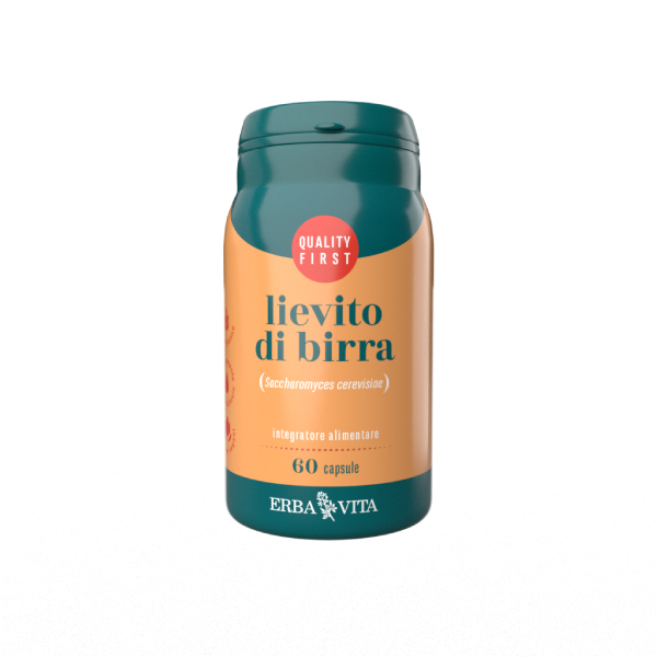 Erba Vita Lievito Di Birra Integratore Pelle Capelli Unghie 60 Capsule - Immagine 3