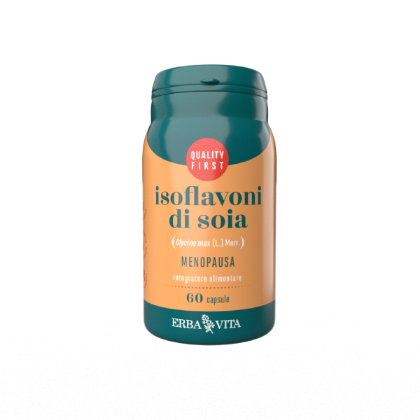 Erba Vita Isoflavoni Di Soia Integratore Per Menopausa 60 Capsule - Immagine 3