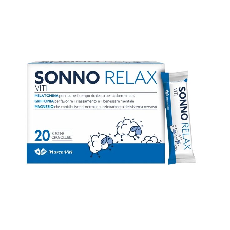 Marco Viti Sonno Relax 20 Stickpack - Integratore Utile Per Il Rilassamento - Immagine 6