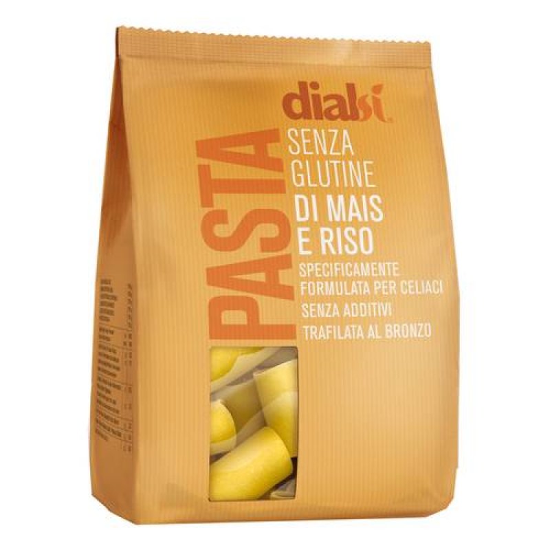 DIALCOS Dialsi - Paccheri 72 Pasta di Mais e Riso 250 g - Immagine 3