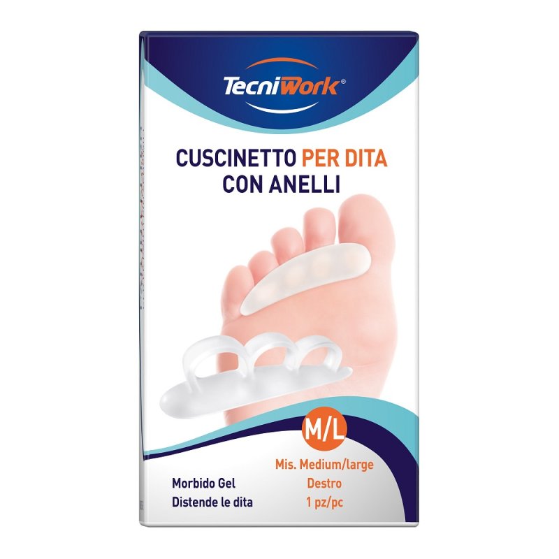 Cuscinetto Distensore per Dita a Martello - Piede Destro Misura M/L - Immagine 3