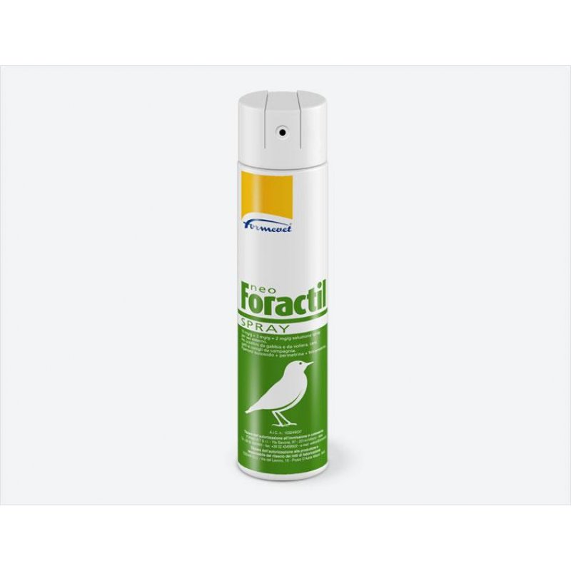 Formevet Neoforactil Spray Antiparassitario Veterinario Per Uccelli, Cani E Gatti 300Ml - Immagine 8