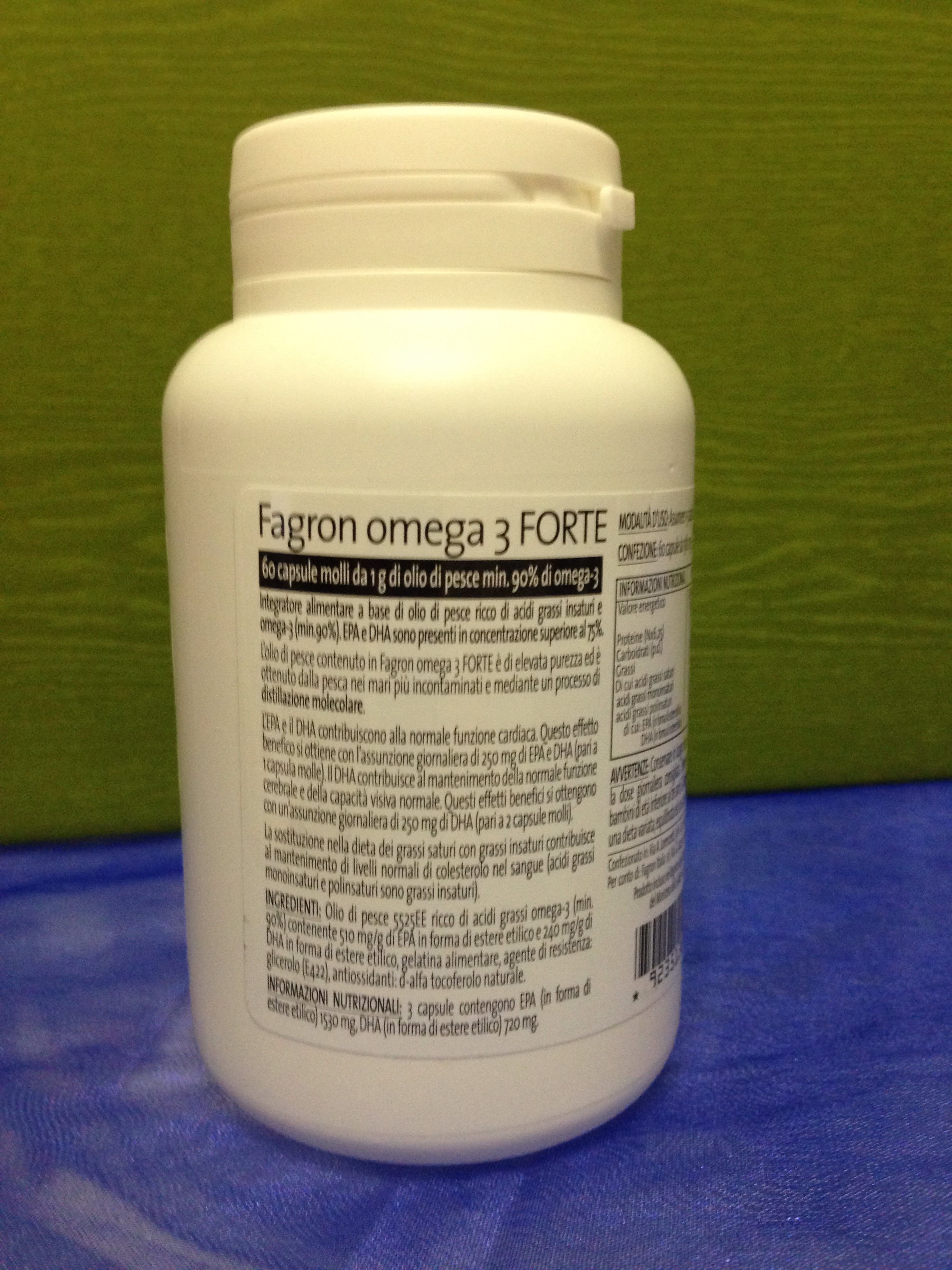 Fagron Omega 3 Forte 60 Prl Pz Capsule Morbide - Immagine 6