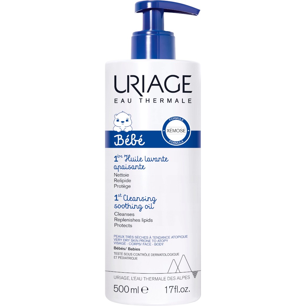 Uriage Bébé Premiere Huile Lavante Apaisante 500ml