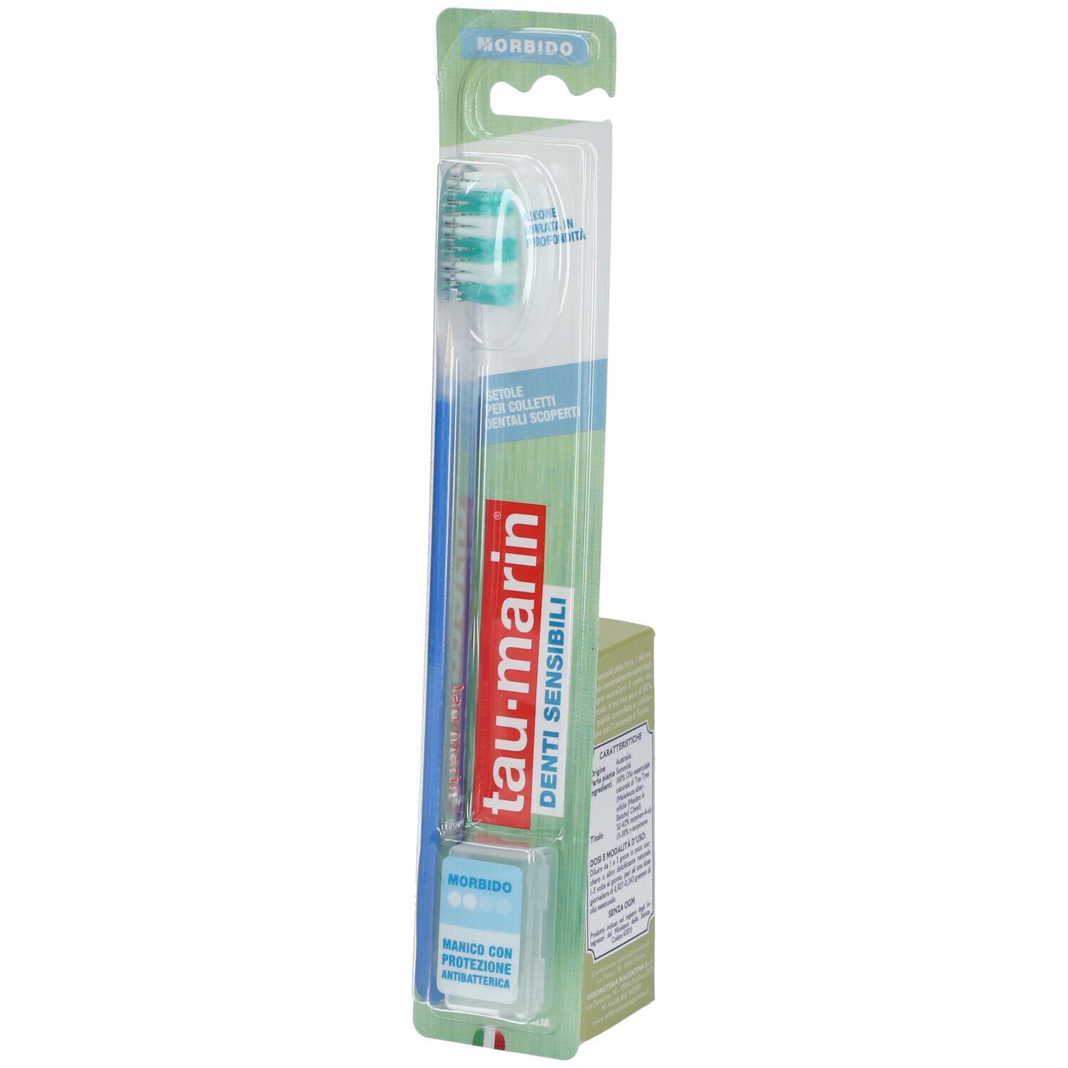 Alfasigma Argento Taumarin Spazzolino Sensitive Denti Con Antibatterico - Immagine 4