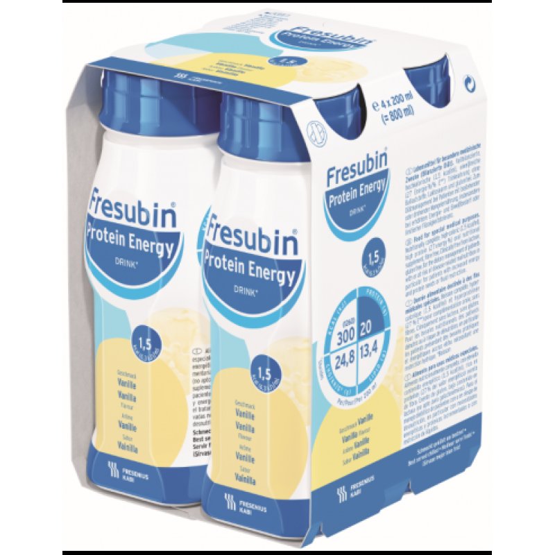 Fresubin Protein Energy Drink Vaniglia 4 X 200 Ml - Immagine 3