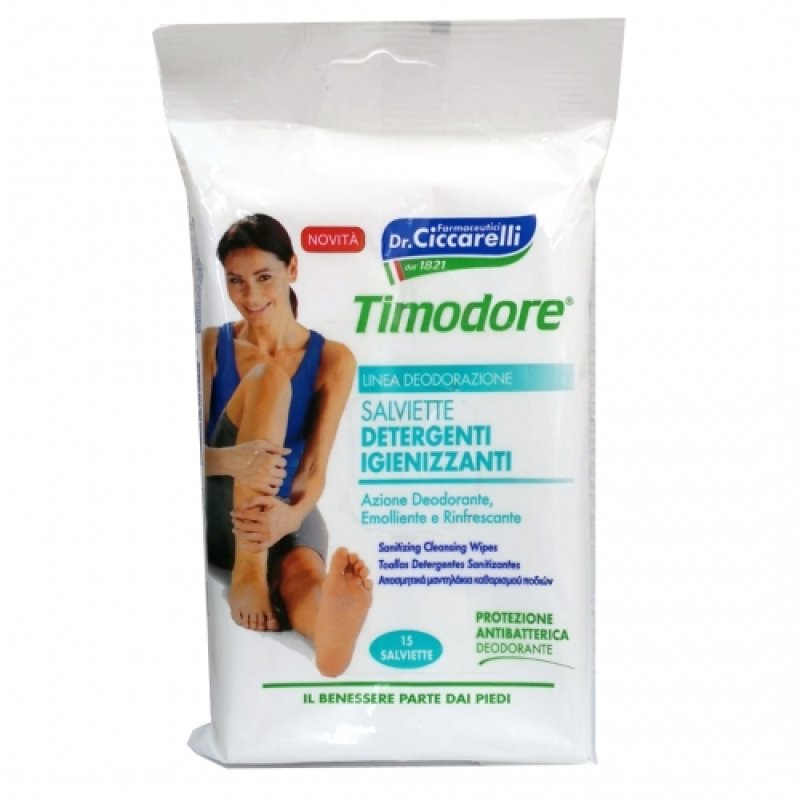 Salviette Deodoranti Igieniche 15 Pezzi - Timodore - Immagine 7