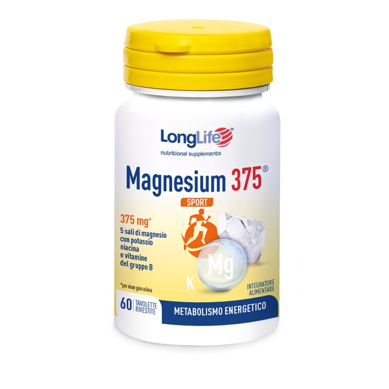 Longlife Sali Minerali Longlife® Magnesium 375® Sport 78 G Compresse Masticabili Bambino - Immagine 7