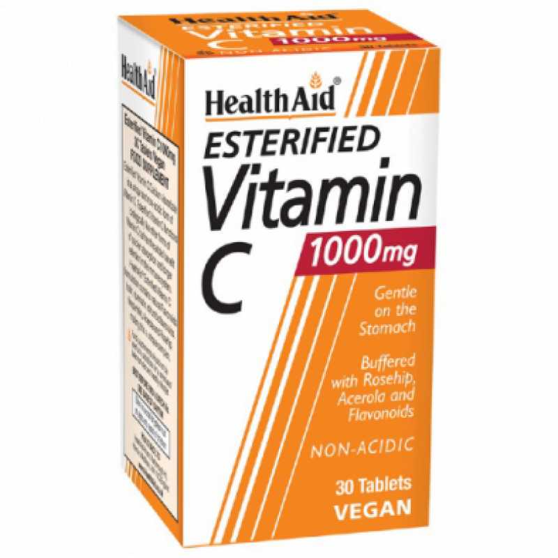Healthaid Italia Esterified Vitamin C Integratore Di Vitamina C 30 Compresse - Immagine 5
