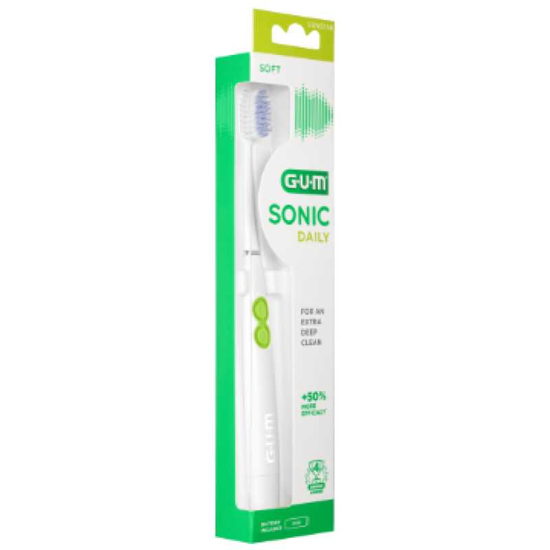 Gum Spazzolino Da Denti Sonic Daily Soft A Batteria - Immagine 16