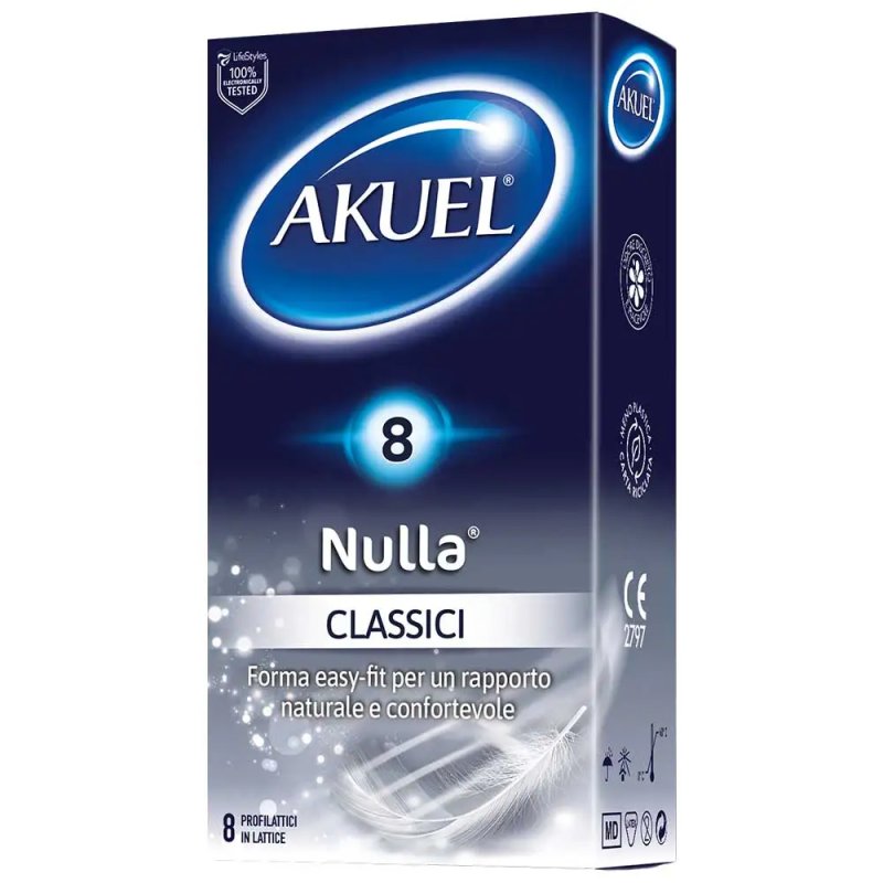 Akuel Profilattico Nulla Classico 8 Pezzi - Immagine 5