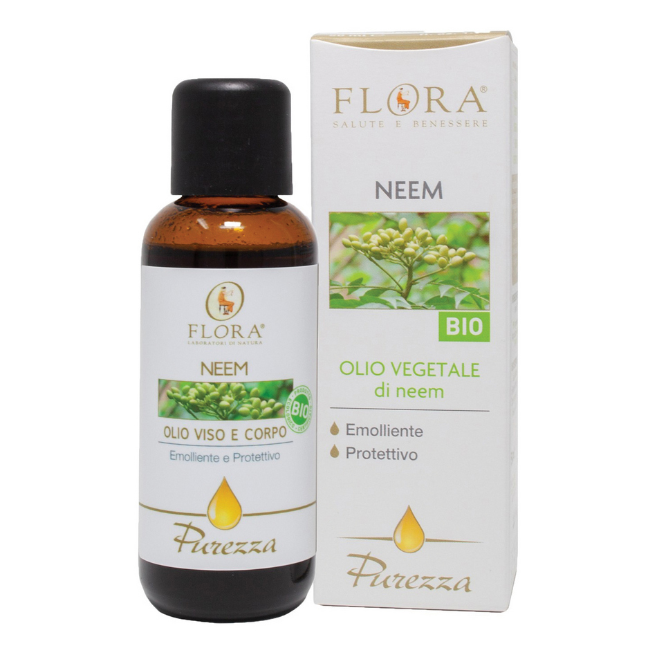 Flora Neem Olio Viso E Corpo Emolliente E Protettivo 50 Ml - Immagine 3