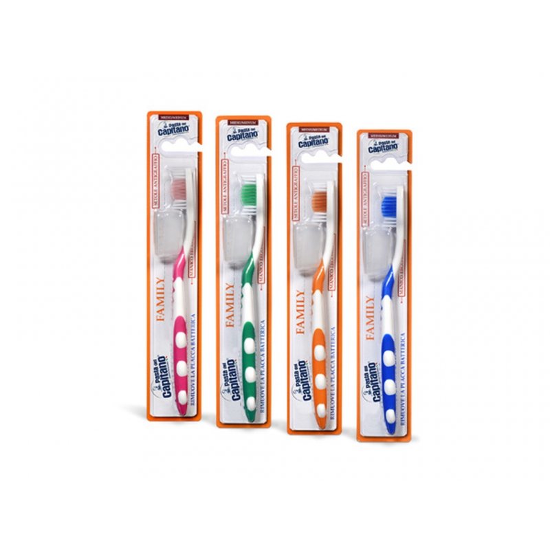 Pasta Capitano Pasta Del Capitano Spazzolino Family Morbido 1 Pz Da Denti - Immagine 3