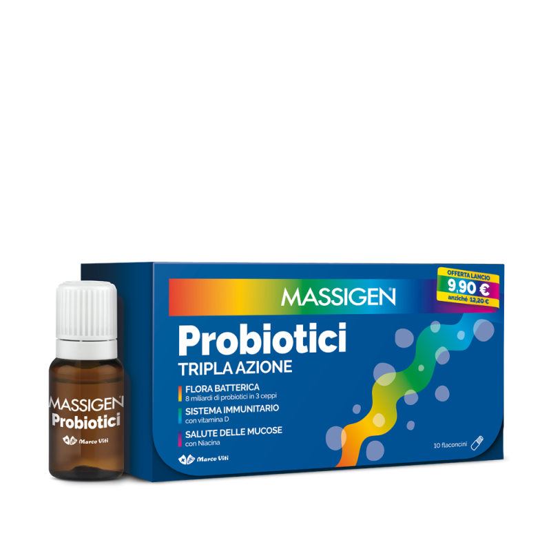 MASSIGEN Probiotici 10x8ml - Immagine 5