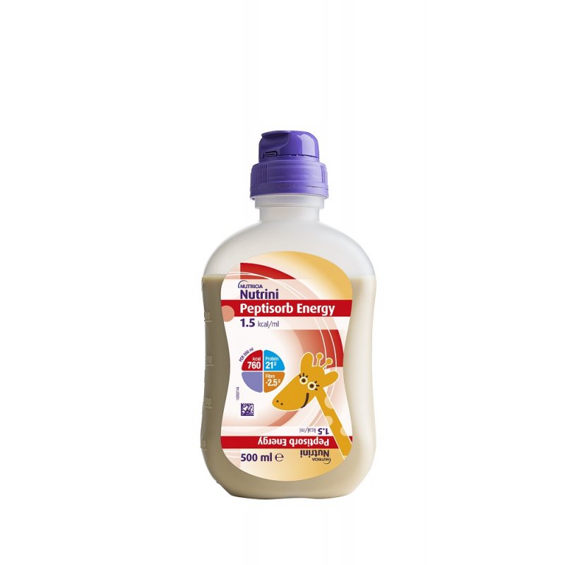 Nutricia Nutrini Peptisorb Energy 500 Ml Bottiglia Collassabile - Immagine 3