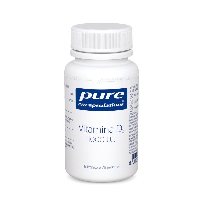 Pure Encapsulations Vitamina D3 1000 Ui 30 Capsule - Immagine 7