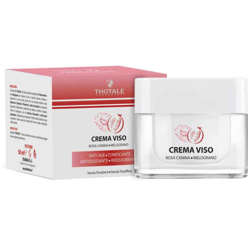 Crema Viso Rosa Canina Melograno Thotale® 50ml