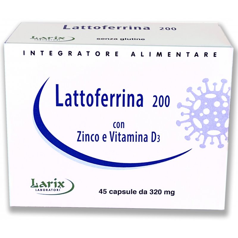 Lattoferrina 200 - Integratore Immunostimolante 45 Capsule - Immagine 4