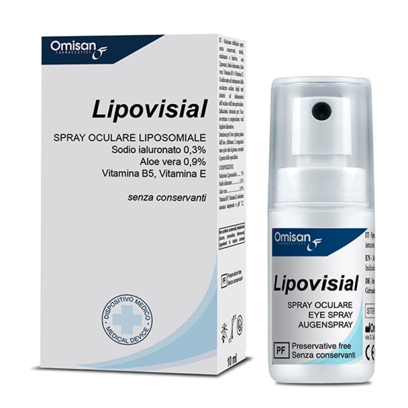 Omisan Farmaceutici Srl Lipovisial Spray 10 Ml - Immagine 5
