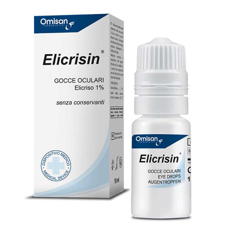Omisan Farmaceutici Srl Elicrisin Gocce Oculari 10 Ml - Immagine 5