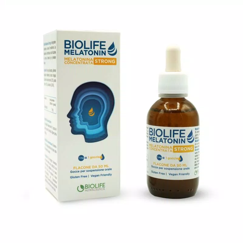 Nutraceutica Biolife Biolife Melatonin Strong Integratore Per Sonno 50Ml - Immagine 4