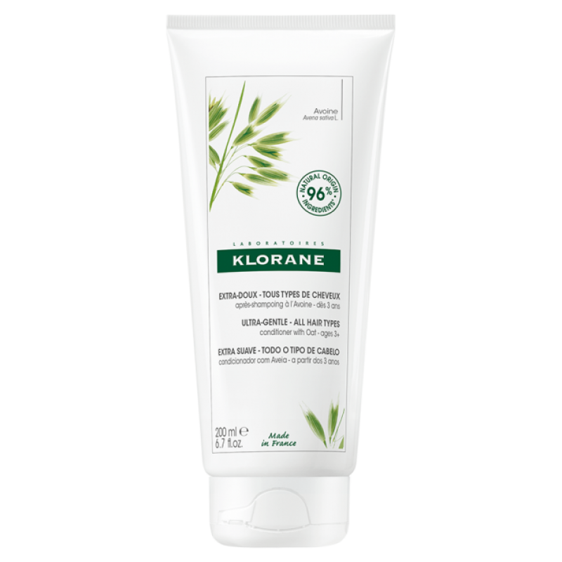 Klorane Balsamo Dopo Shampoo All'avena Bio Extra Delicato 200 Ml - Immagine 6