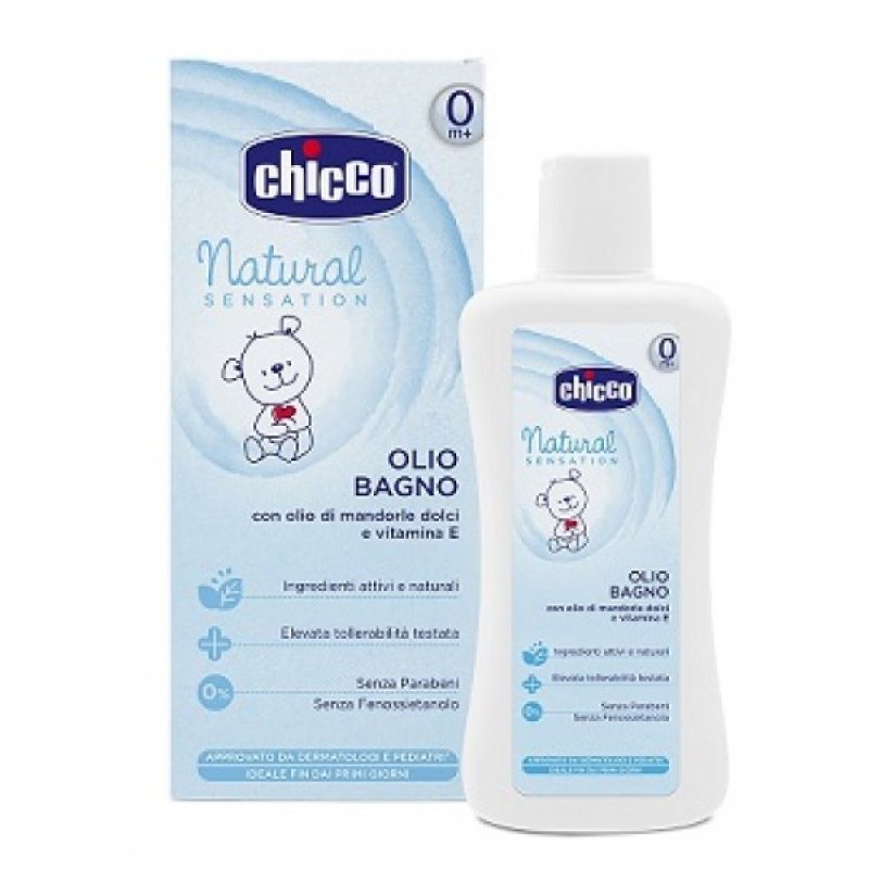 Chicco Trasparente Cura Del Corpo Bebè, Olio Da Bagno 0M+ Olio - Immagine 9