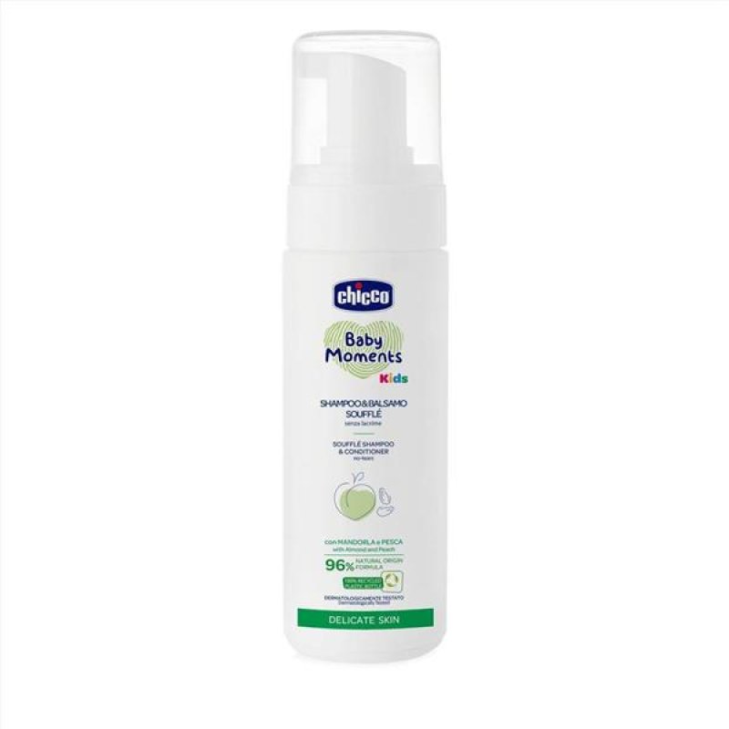 Shampoo & Balsamo Soufflè Chicco Delicate Kids - Immagine 4