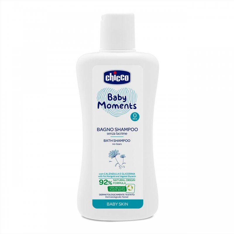 Chicco Baby Moments Bagno Shampoo Delicate 200 Ml - Immagine 4