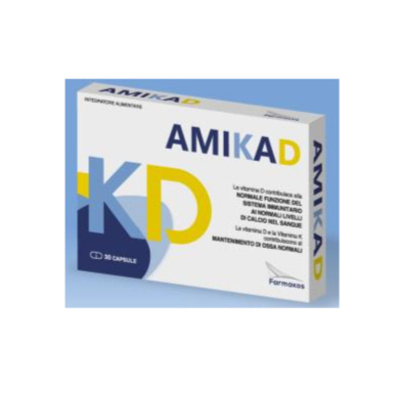Amikad 30 capsule - Integratore per le ossa - Immagine 4