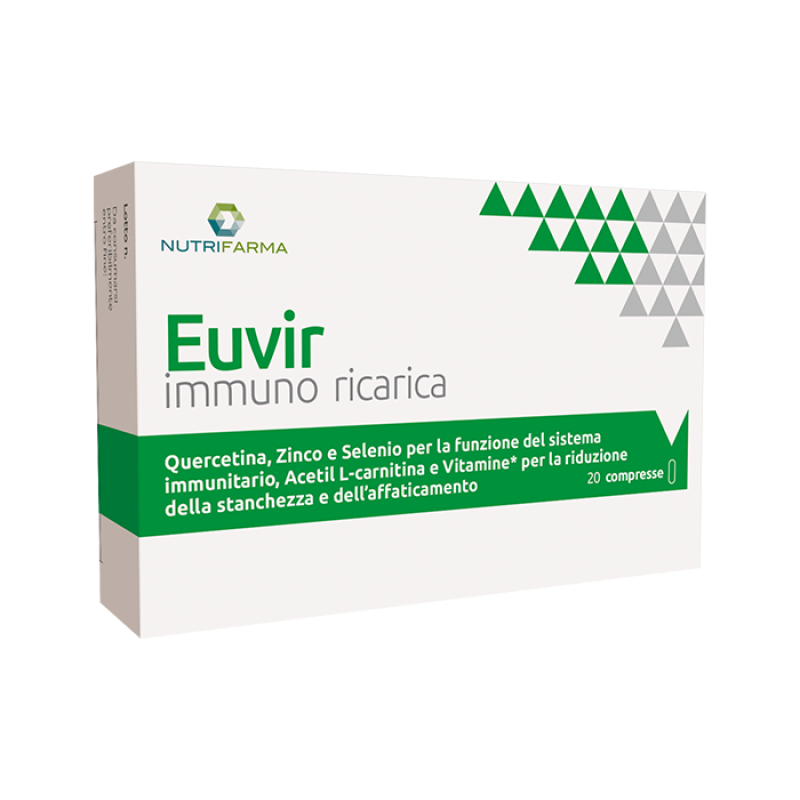 Aqua Viva Euvir Immuno Ricarica Integratore Ricostituente 20 Compresse - Immagine 7