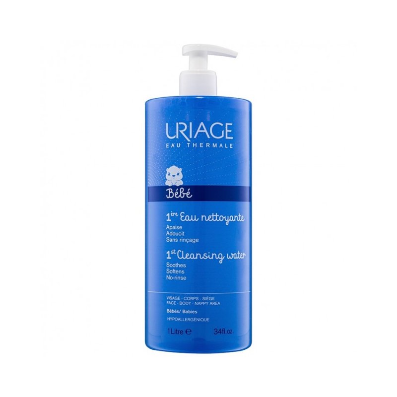 Uriage Bebe Premiere Acqua Detergente Per Bambini, Deterge E Protegge 1L - Immagine 4