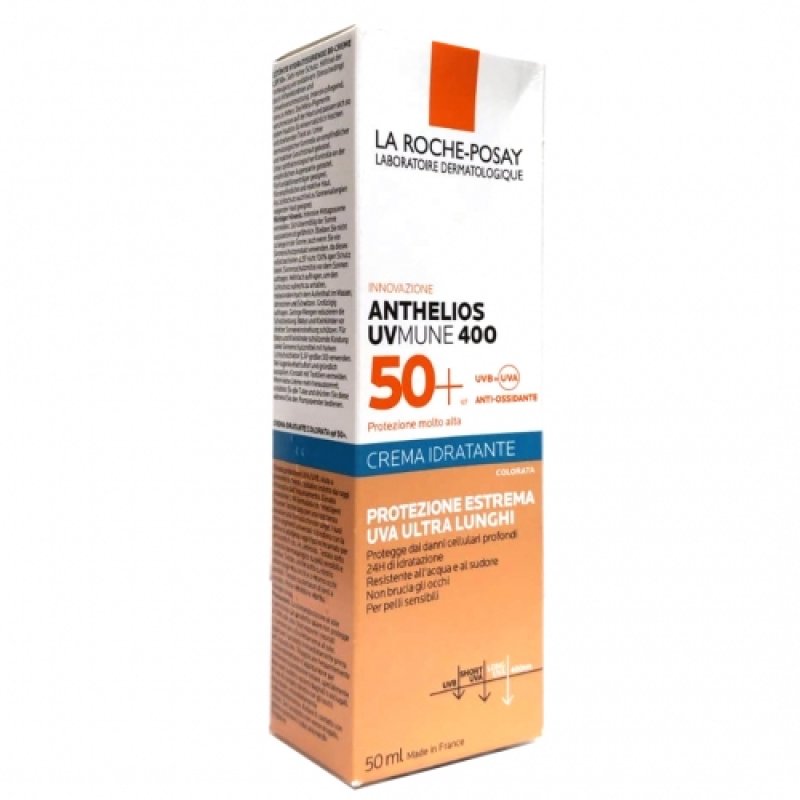 La Roche-Posay Anthelios UVMune 400 Hydrating Suncream Tinted SPF50 50ml - Immagine 12