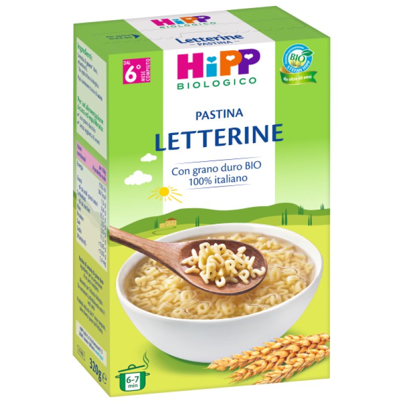 Hipp Biologico-Pastine Letterine 320G - Immagine 3