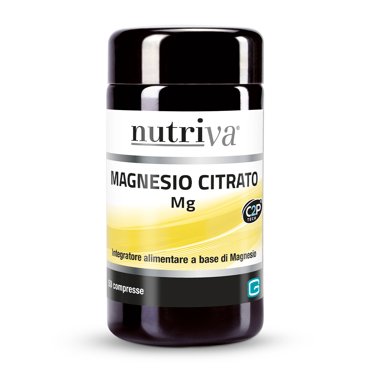 Nutriva Magnesio Citrato 50 Compresse - Integratore A Base Di Magnesio - Immagine 6