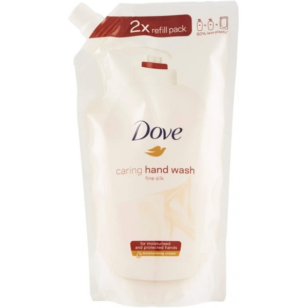 Dove Pouch Sapone Liquido Seta 500 ml - - - Immagine 6
