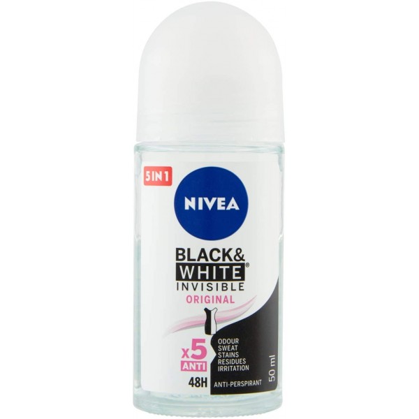 Nivea Invisible For Black & White Original Roll On 50 ml - - - Immagine 7
