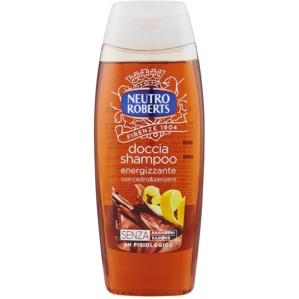 Neutro Roberts Doccia Shampoo Energizzante Con Cedro & Zenzero 250 ml - - - Immagine 6