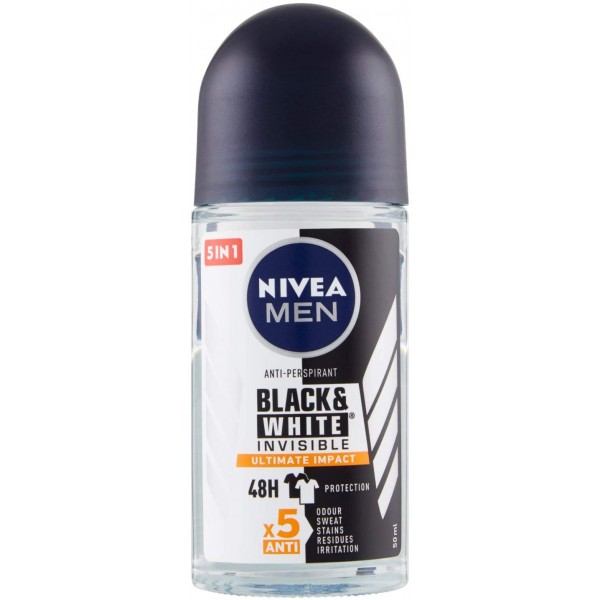 Nivea (Beiersdorf Spa) Nivea Men Deo Rool On B/W Ultim 50 - Immagine 6