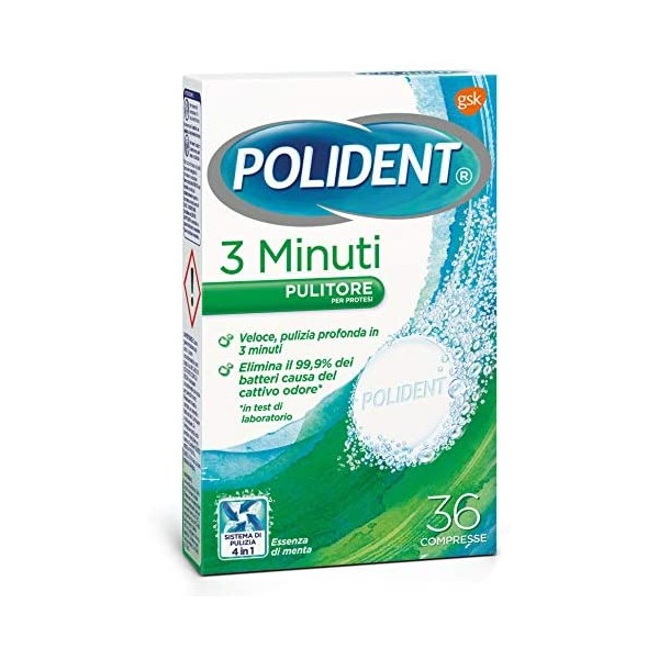POLIDENT DENTIERE 3 MINUTI - Immagine 7